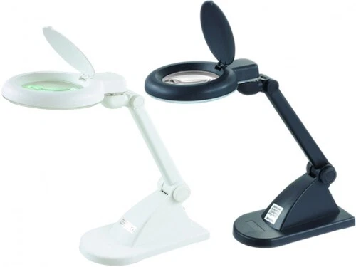 Pied à 5 Roulettes Avec Socle - Support Pour Lampe Loupe, éclairage Esthétique, Neuf
