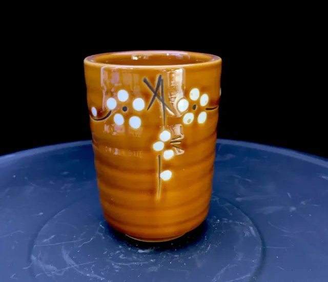 Hand Painted Cherry Blossom Potter Cup Mug (no handles)