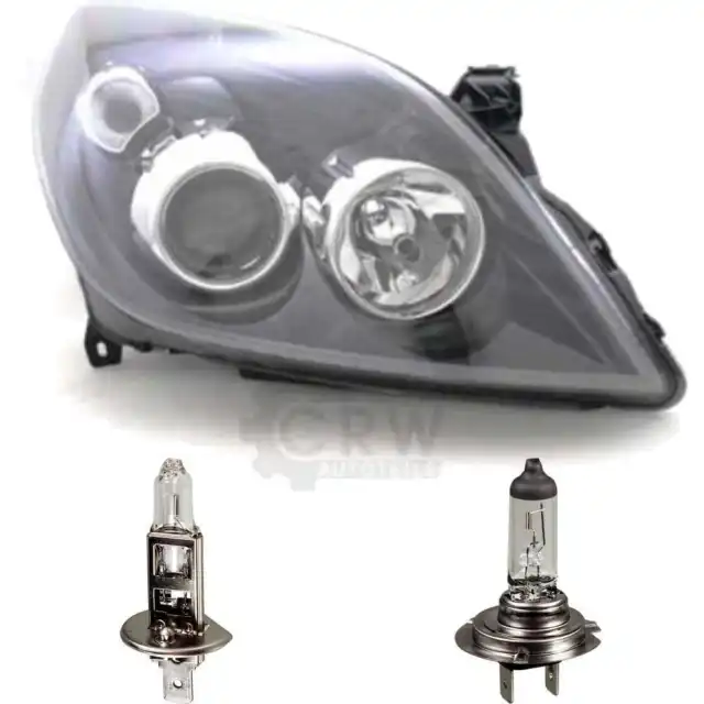 Halogen Headlight Right Opel Vectra C Year 08/05- H7/H1 with Indicator 1374215