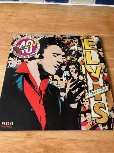 Elvis Presley, 40 Greatest : Double Vinyl LP  : ORIGINAL RCA PL42691(2) :