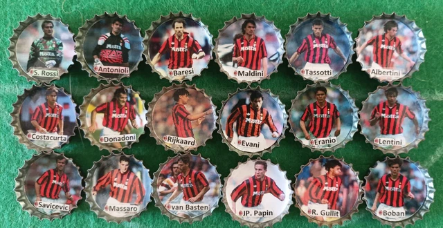 Milan Squadra Mia 27-1992 + Autocollants Gullit + BD Ancelotti Van Basten Parodi
