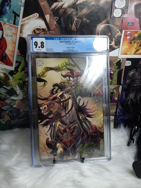 Dark Knights of Steel 1 CGC 9.8 EXCLUSIVE Tyler Kirkham LTD The Joker 🔥