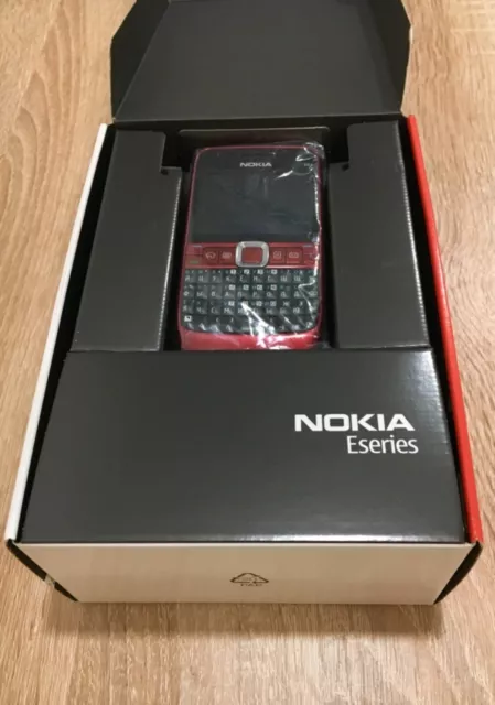 Nokia E63-1 RUBY RED 100% NEW ORIGINAL IN BOX