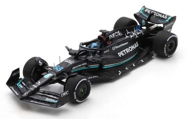 Bburago 1:43 2022 F1 Mercedes Benz AMG Team W13 # 44 Hamilton # 63 Russell lega di lusso veicolo pressofuso auto modello giocattolo per adulti  26