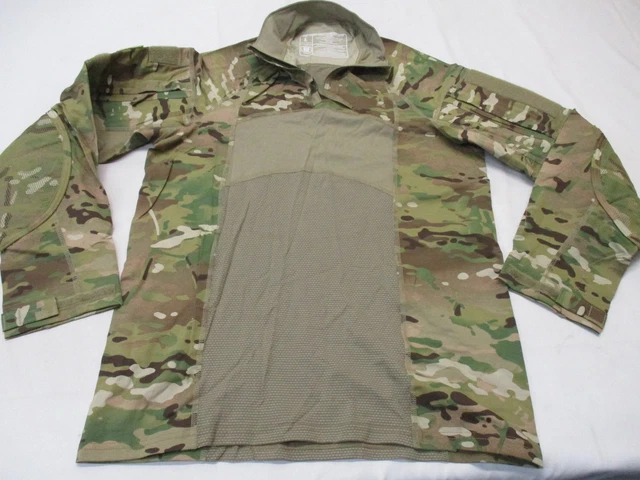 NWT ACS Army Combat Shirt Large Multicam OCP Flame Resistant Army USGI 1/4 ZIPP