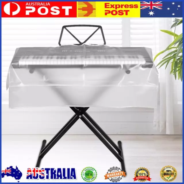 61Keys Transparent Frosted Piano Cover Waterproof Digital Piano Cover (61 keys)