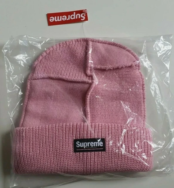 FW20 SUPREME PANELED Seam pink beanie New with tag Unopened 85.00