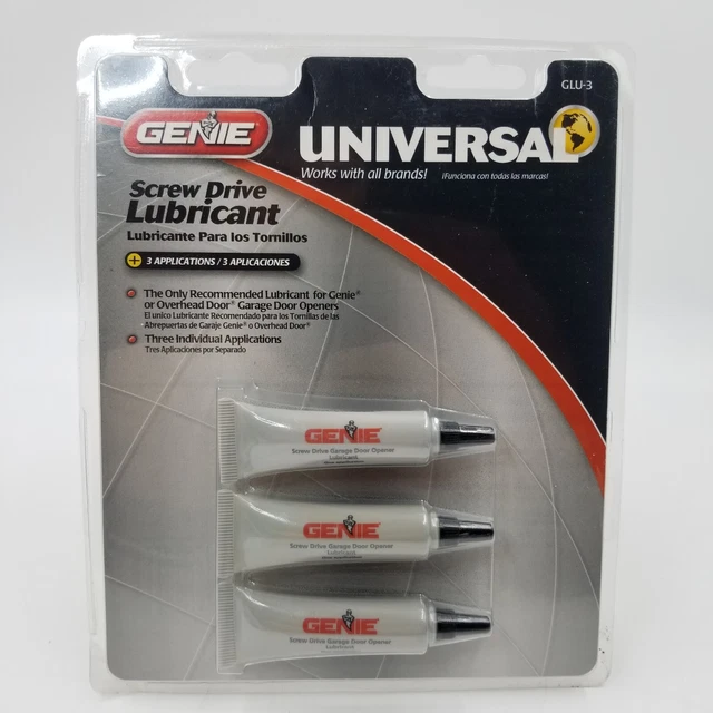 GENIE SCREW DRIVE Lubricant Universal Lube Reduce Noise Garage Door