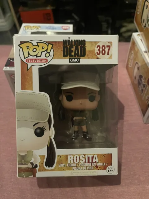 Funko Pop! TV Television TWD The Walking Dead Rosita #387