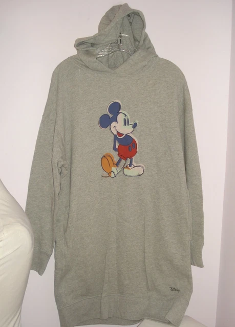 UT Andy Warhol MICKEY MOUSE Long SWEAT SHIRT DRESS HOODIE Uniqlo size M UT Andy Warhol MICKEY MOUSE Long SWEAT SHIRT DRESS HOODIE Uniqlo size M