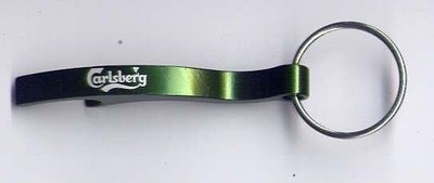 Gadget pubblicitario Pila e portachiavi con luce CARLSBERG 
