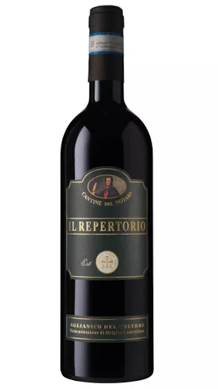 CANTINE DEL NOTAIO IL REPERTORIO  2019 cl. 75 Aglianico del Vulture DOC  Rosso