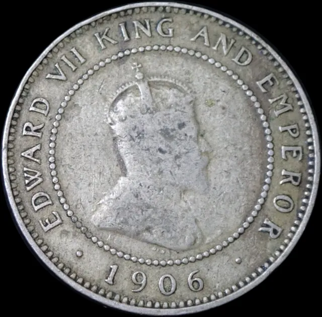 Jamaica Half Penny 1906 Edward VII Coin WCA 6006