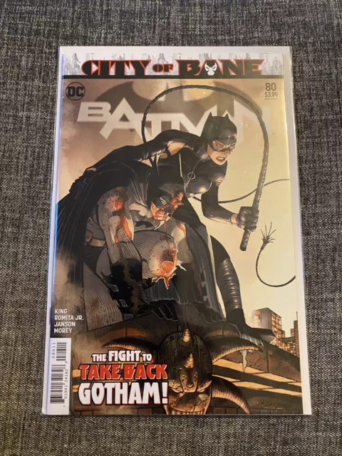 Batman #80 (Vol.3) CITY OF BANE John Romita Jr Cover 2019 DC Comics Tom King