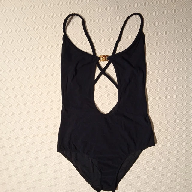 Maillot De Bain 1 Pièce Cherry Beach – Colorado Beach, Ethnique Jaune, Taille 40