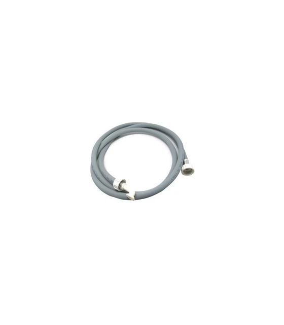 Tuyau De Vidange Universel 2m Pour Lave-linge Et Lave-vaisselle - Flexible, Avec Colliers Réglables Inox Et Bouchons D'étanchéité