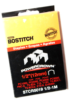 Bostitch Bostitch Vintage Agrafes 5019-1/4" P4-8 Plier Agrafeuses T5-8 Tacker 