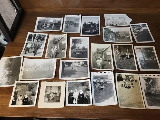 Vintage 50s & 60s Lot of Family Photographs Picture Paper Ephemera Mixed Media