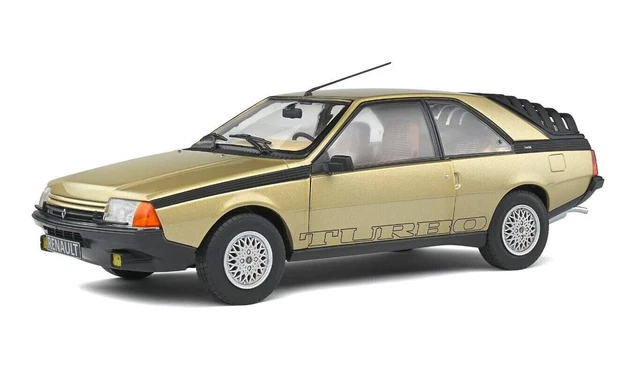 Renault Fuego Turbo 1980 Sepia S1806403 1/18 Solido miniature neuve