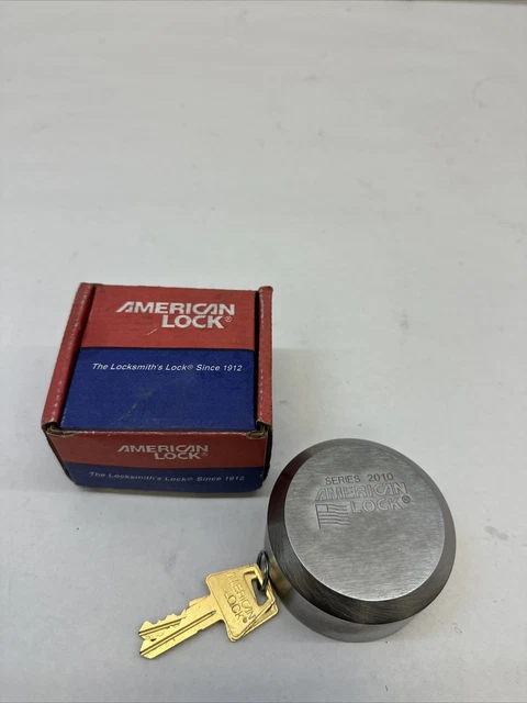 AmericanLock A2010KA Solid Body Hidden Shackle Padlock 2-7/8" Keyed Alike 838483