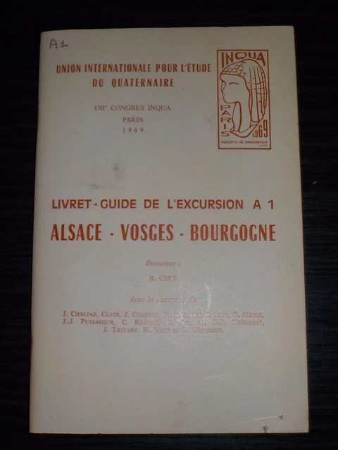 Excursion Guide.pdf LIVRET - GUIDE de l'excursion A1 - Alsace - Vosges - Bourgogne EUR 5,00 ...