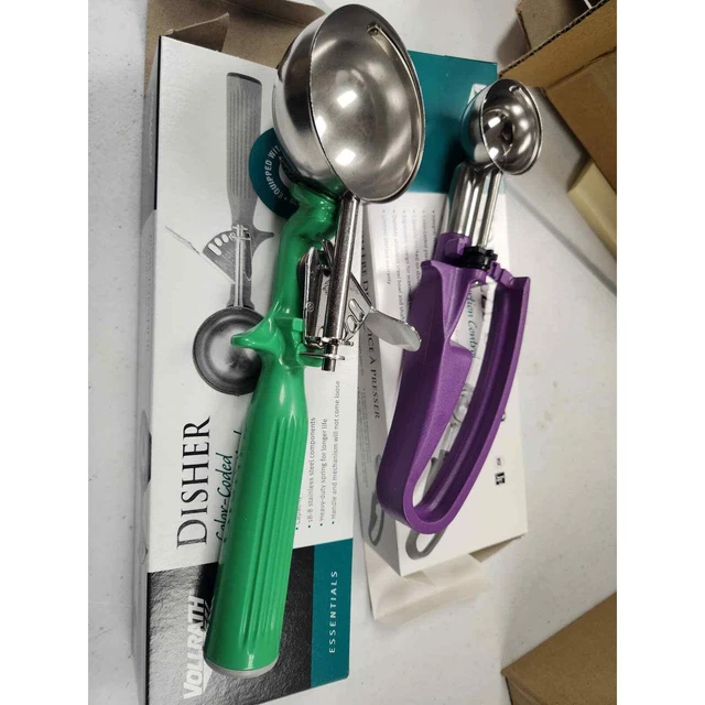 New Set of 2 Vollrath scooper dishes 47142 & 47400