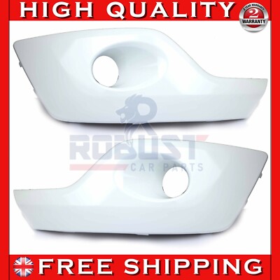13-18 FENDINEBBIA LUCE Grilles copre Bianco Congelati per FORD TRANSIT CUSTOM 