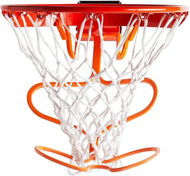 BASKETBALL RING BALL Return Training Aid Nets Slam Pro Sport Plastic Orange RIM