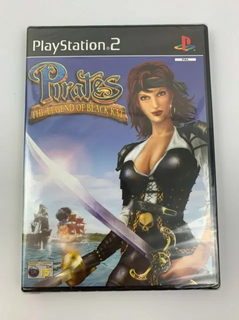 PS2 Pirates - The Legend of Black Kat, UK Pal, Brand New & Factory Sealed, Read
