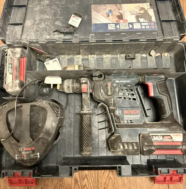 Bosch Professional GBH 36 VF-LI Plus SDS Hammer Drill.