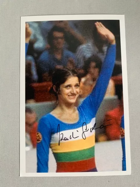 KERSTIN GERSCHAU Olympiabronze 1976 Turnen signed  Foto 10x15 Autogramm
