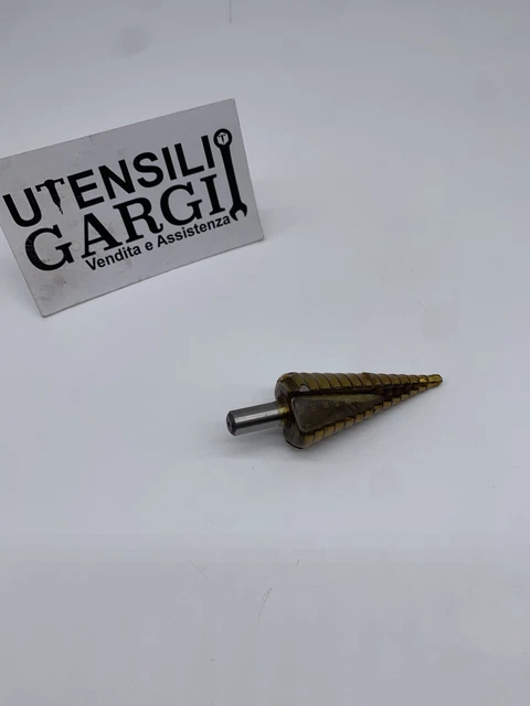 Fresa Conica A Gradini 4-42mm - Per Metallo E Plastica, Gambo 25mm - Allargafori Professionale - Foto 8