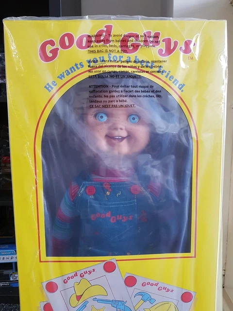 Child's Play Good Guy Chucky Puppe 37 Cm – Mit Sound, Offizielles Film-Merchandise