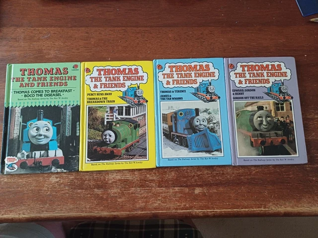 LADYBIRD BOOKS SERIES 848 Thomas the Tank Engine & Friends x 4 1st ...