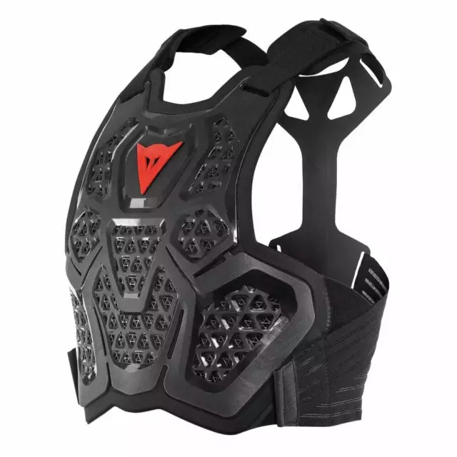 Dainese Adultes MX 3 Motocross Enduro Vélo Garde Perchoir Corps Armure - Noir