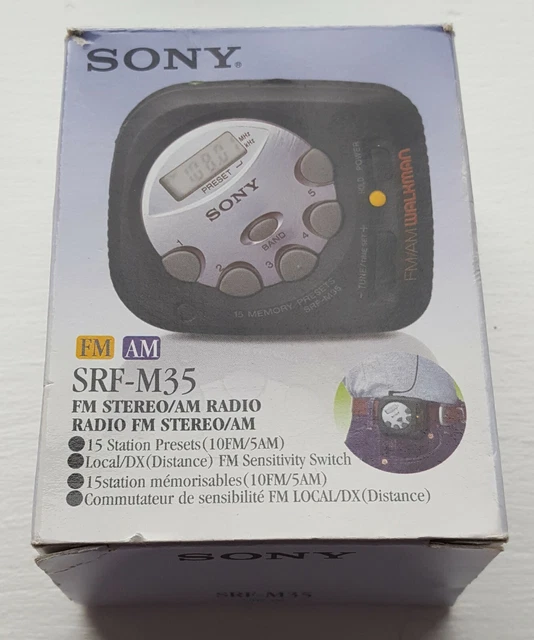 SONY AM/FM WALKMAN SRF-80（SONY ソニー ステレオラジオ