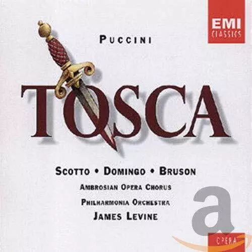 GIACOMO PUCCINI - Puccini: Tosca / Scotto, Domingo, Bruson; Levine - 2 CD NEW