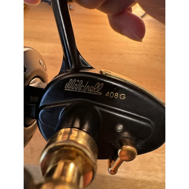 ヴィンテージ　限定品 Mitchell 408G Gold Limitd Vintage Limited Edition Mitchell 408G Gold Limitd W/Box | eBay