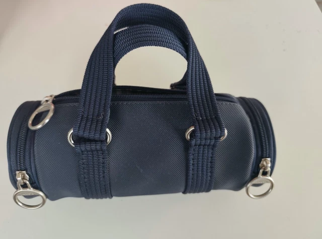 Sac Geneviève De Fontenay – Fourre-tout Synthétique Bleu Marine – Taille Moyenne