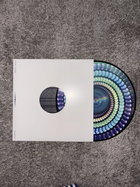 COLDPLAY MOON MUSIC Zoetrope Picture Disc Lp 5.000 Only Sold Out