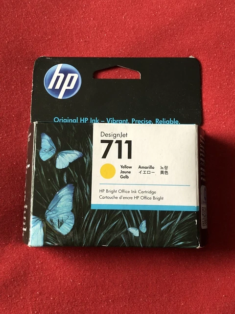 Originale HP 711 Yellow CZ132A Designjet T120, T520 nuova fattura