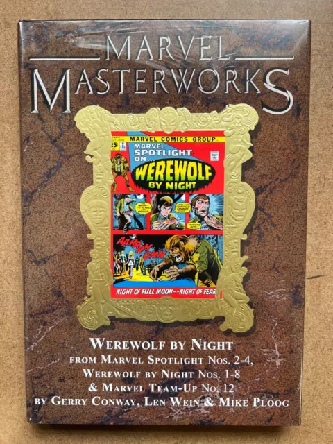 Marvel Masterworks Werewolf By Night Hc - Vol 328 Dm Variant (Sealed New) 2022