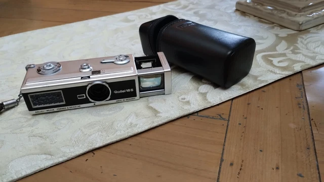Rollei 16S Franke & Heidecke,con Carl Zeiss Tessar 25 mm f:28 Made in Germany