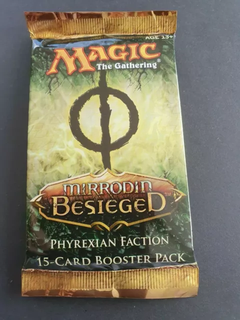 Mtg MIRRODIN BESIEGED PHYREXIAN FACTION Pre-Release Factory Sealed BOOSTER PACK