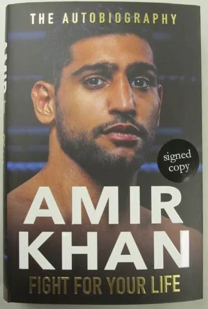 SIGNED - Amir Khan Fight For Your Life Autobiography New 1st Edition HB Boxing