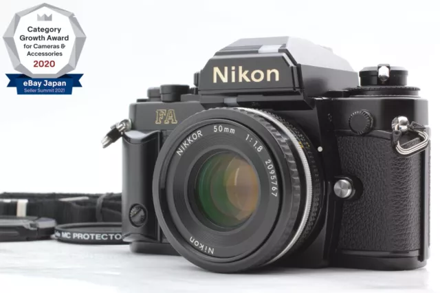 **NEAR MINT** Nikon FA 35mm SLR Film Camera + Nikkor Ai-s 50mm f/1.8  From Japan