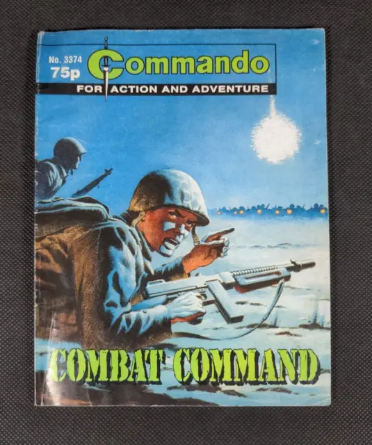 Commando Comic Issue Number 3374 Combat Command