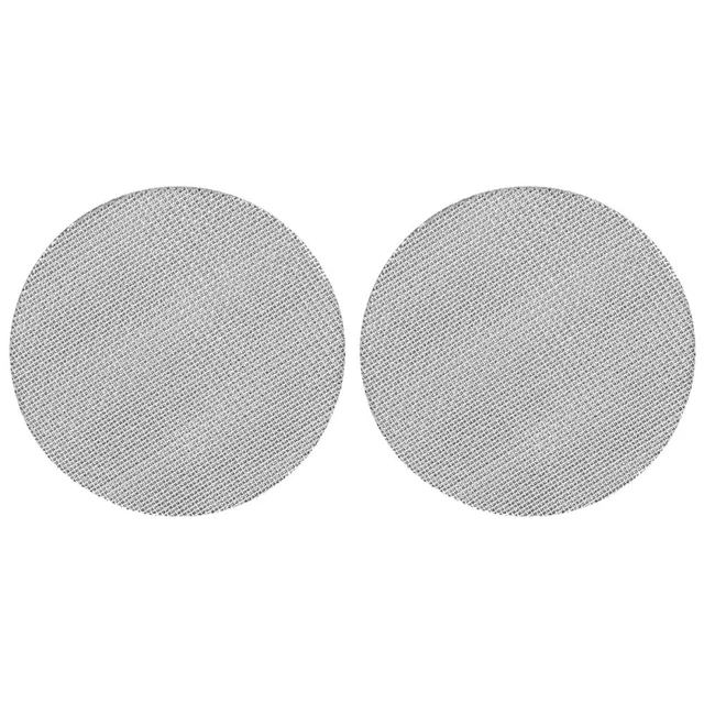 2 Pack Kaffeesiebfilter Kaffeefilter Maschenfilter Gesintertes Netz