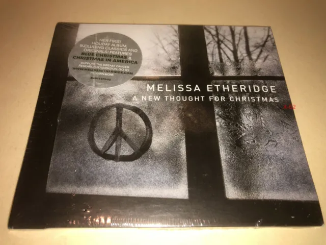 Melissa Etheridge CD a New Thoought for Christmas holiday hits set Blue X-mas