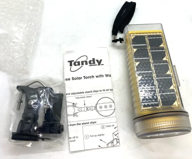 Vintage Tandy / Radio Shack Solar Torch 2